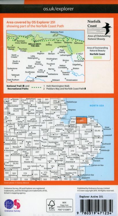 Produktbild: Norfolk Coast Central
