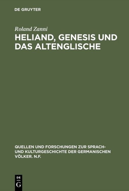 Produktbild: Heliand, Genesis und das Altenglische