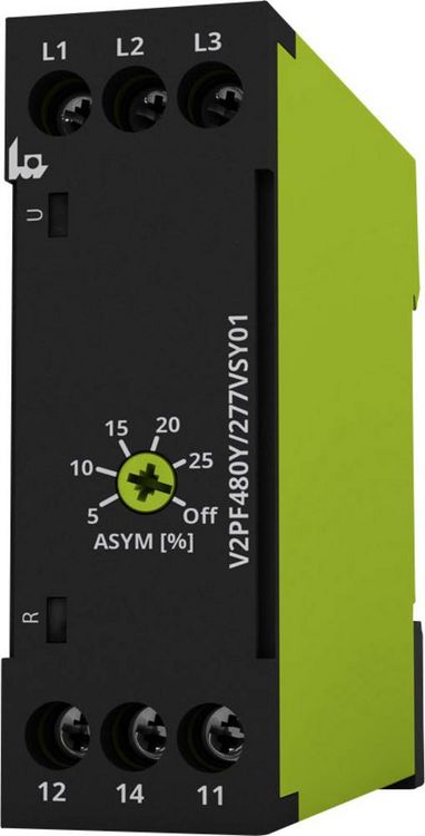 Produktbild: Tele &Uuml;berwachungsrelais 208 - 480 V/AC 1 Wechsler V2PF480Y/277VSY01 1St.
