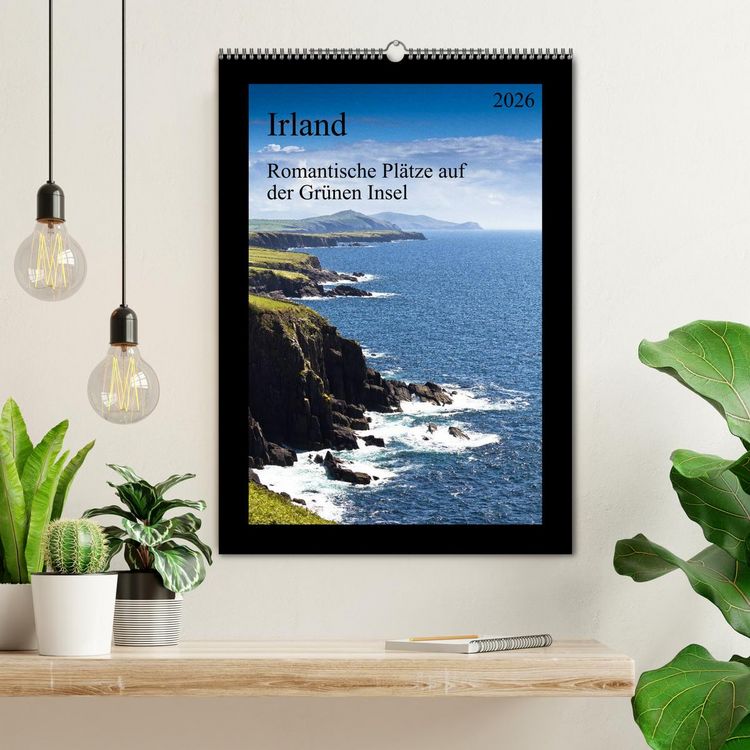 Produktbild: Irland - Romantische Pl&auml;tze auf der Gr&uuml;nen Insel (Wandkalender 2026 DIN A2 hoch), CALVENDO Monatskalender