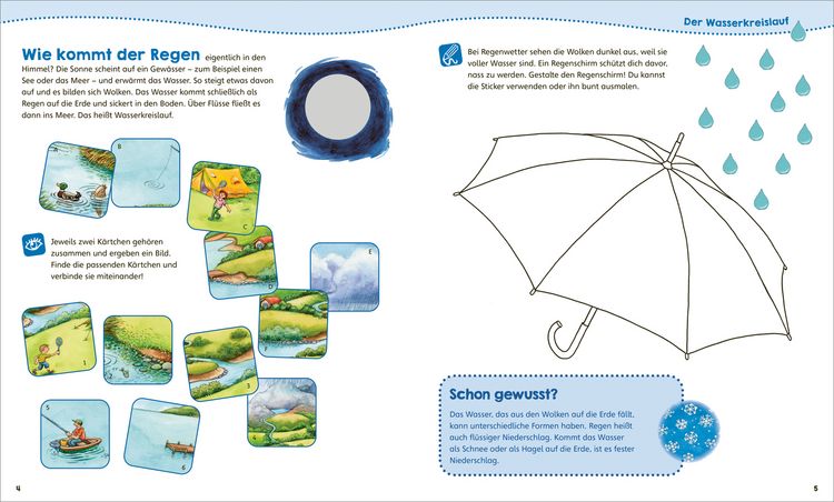 Produktbild: WAS IST WAS Junior Mitmach-Heft Wetter