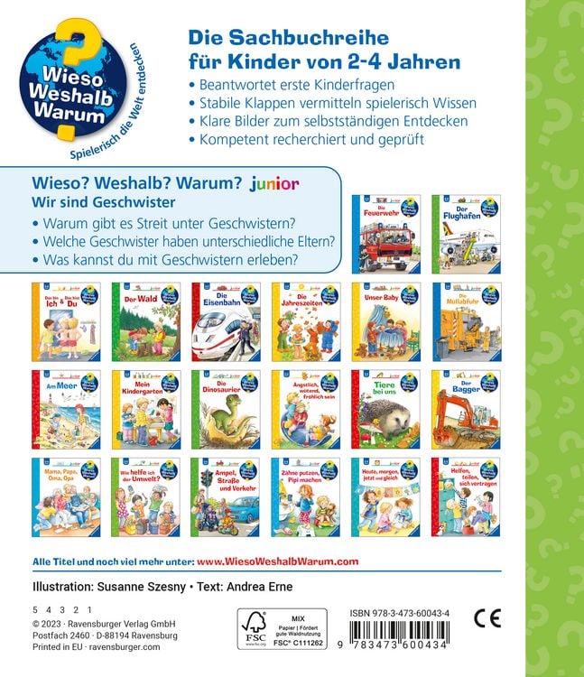 Produktbild: Wieso? Weshalb? Warum? junior (2-4 J.), Band 29 - Wir sind Geschwister