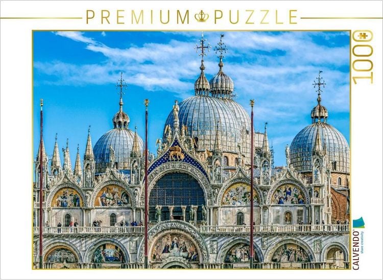 Produktbild: CALVENDO Puzzle Venedig | 1000 Teile Lege-Gr&ouml;&szlig;e 64x48cm Foto-Puzzle f&uuml;r gl&uuml;ckliche Stunden