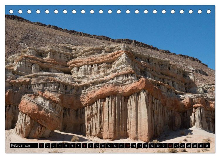 Produktbild: Entlang der Sierra Nevada (Tischkalender 2026 DIN A5 quer), CALVENDO Monatskalender
