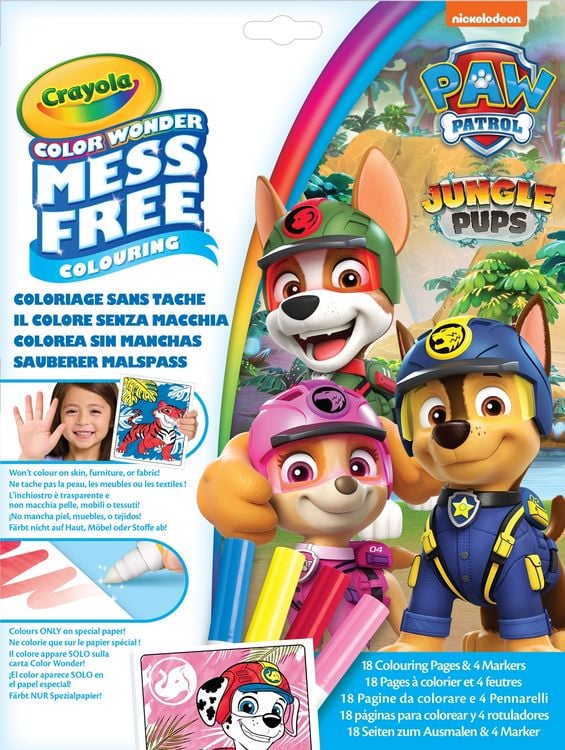 Produktbild: CRAYOLA - Color Wonder Malspass Paw Patrol