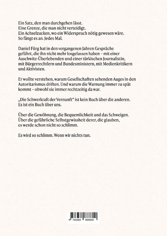 Produktbild: Die Schwerkraft der Vernunft