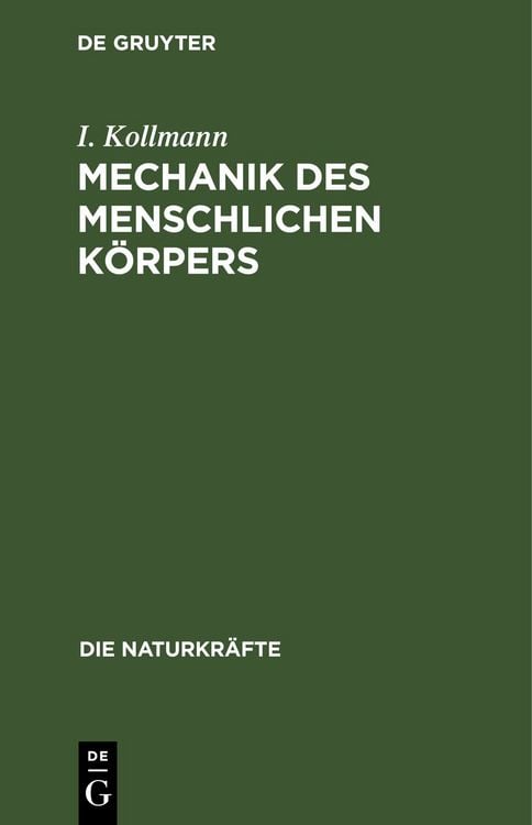 Produktbild: Mechanik des menschlichen K&ouml;rpers