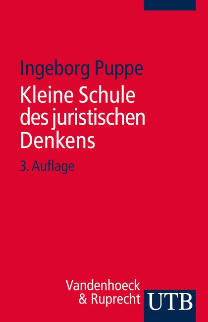 Produktbild: Kleine Schule des juristischen Denkens