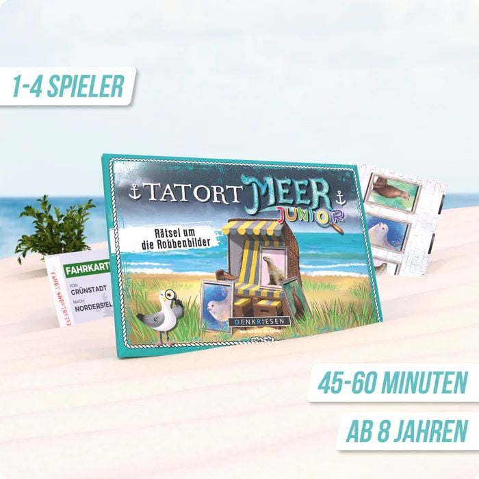 Produktbild: Tatort Meer Junior: R&auml;tsel um die Robbenbilder &ndash; Fall 1
