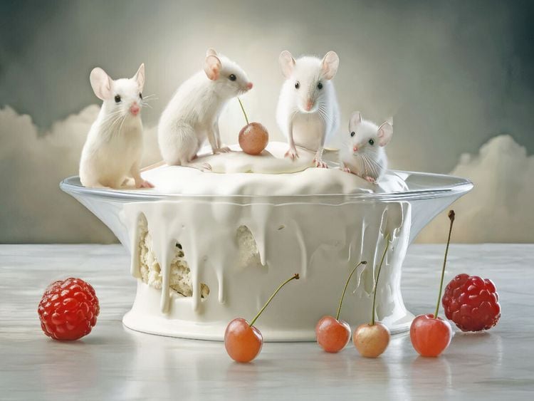 Produktbild: CALVENDO Puzzle Dessert-Tisch | 1000 Teile Lege-Gr&ouml;&szlig;e 64x48cm Foto-Puzzle f&uuml;r gl&uuml;ckliche Stunden