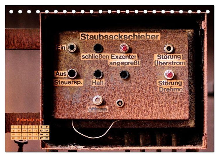 Produktbild: Metallwelt (Tischkalender 2027 DIN A5 quer), CALVENDO Monatskalender