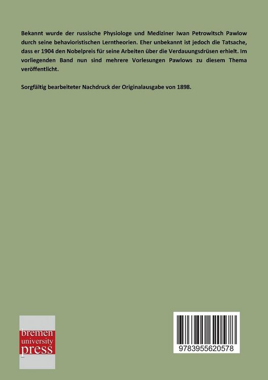 Produktbild: Die Arbeit der Verdauungsdr&uuml;sen