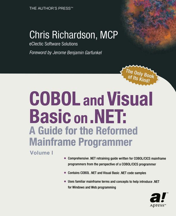 Produktbild: COBOL and Visual Basic on .NET