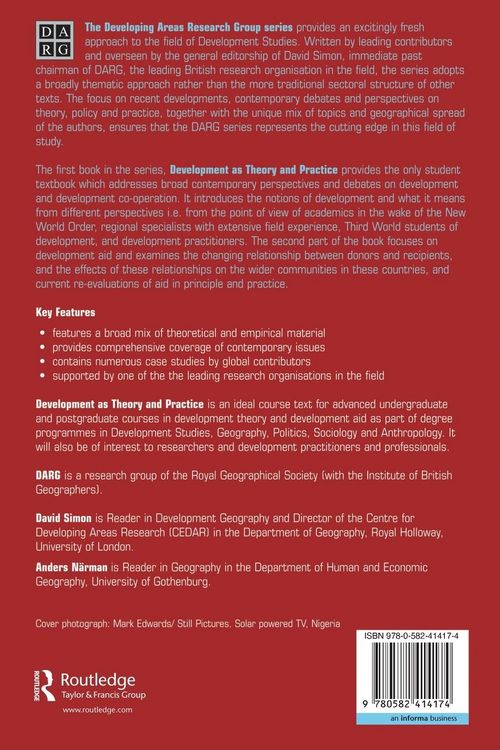 Produktbild: Development as Theory and Practice