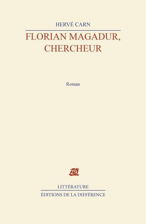 Produktbild: Florian magadur chercheur