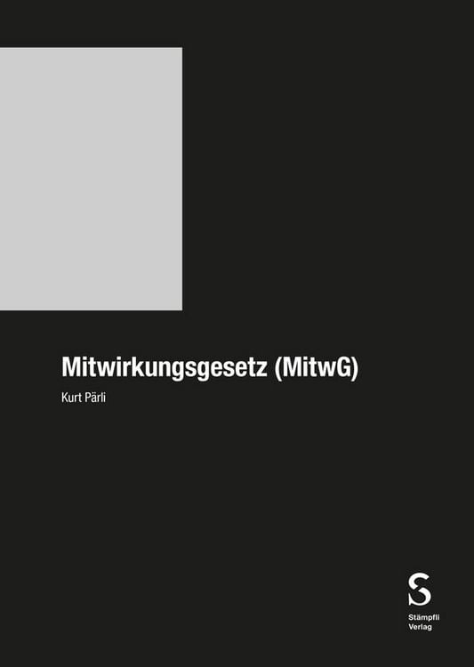 Produktbild: Mitwirkungsgesetz