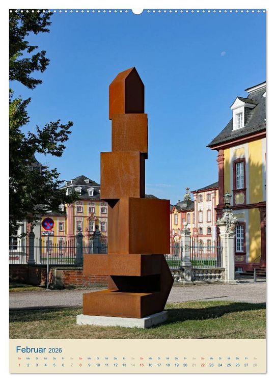Produktbild: BRUCHSAL (Wandkalender 2026 DIN A2 hoch), CALVENDO Monatskalender