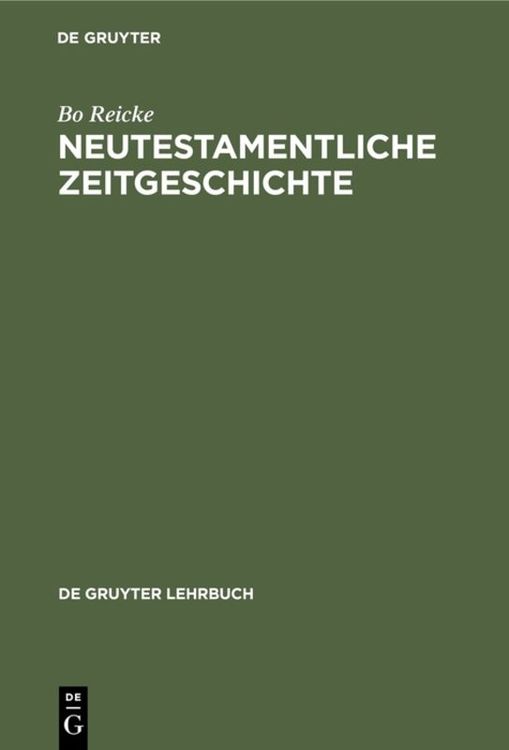 Produktbild: Neutestamentliche Zeitgeschichte