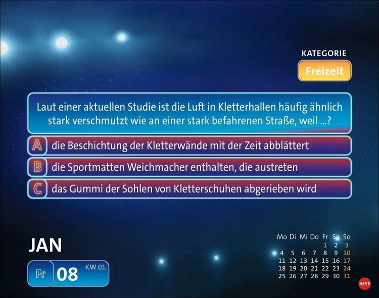 Produktbild: Wer wei&szlig; denn sowas? Tagesabrei&szlig;kalender 2027