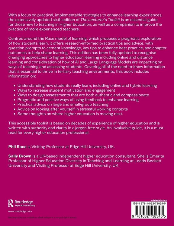 Produktbild: The Lecturer's Toolkit