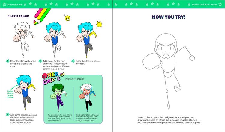 Produktbild: Draw with Mei: How to Draw Anime Characters