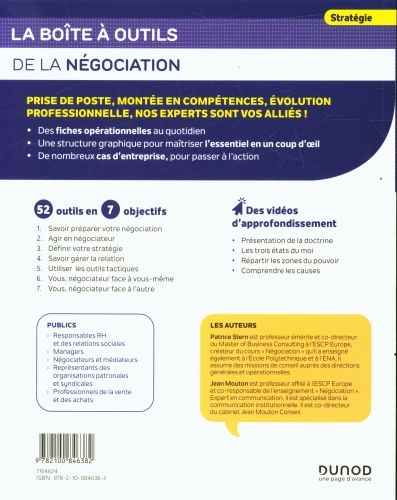 Produktbild: La bo&icirc;te &agrave; outils de la n&eacute;gociation