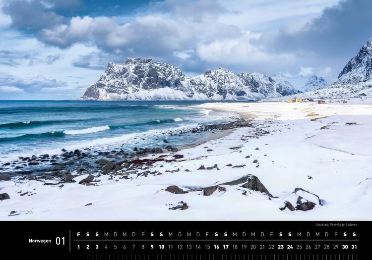 Produktbild: Norwegen Premiumkalender 2027
