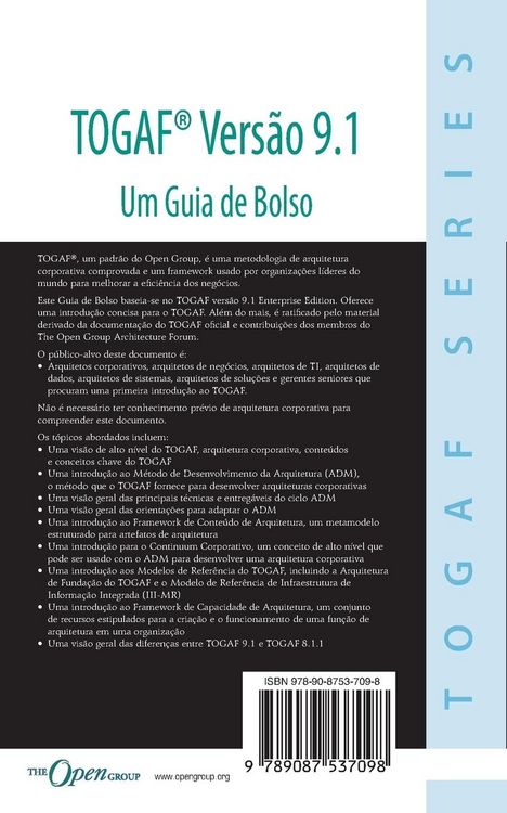 Produktbild: TOGAF&reg; Vers&atilde;o 9.1 - Um Guia De Bolso
