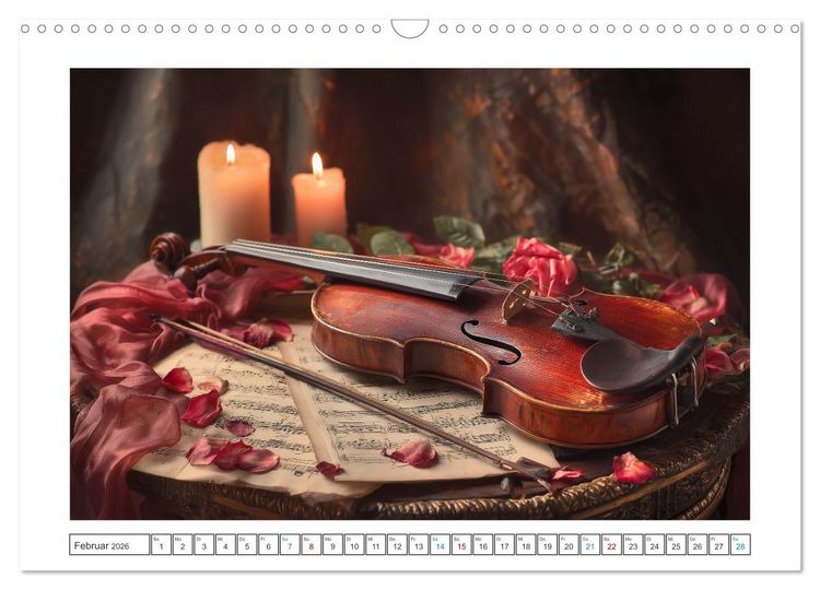Produktbild: Klang der Ewigkeit (Wandkalender 2026 DIN A3 quer), CALVENDO Monatskalender