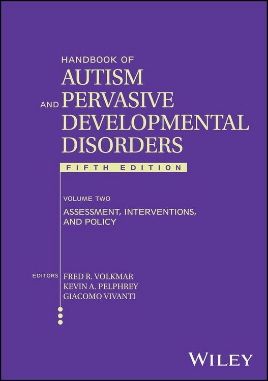 Produktbild: Handbook of Autism and Pervasive Developmental Disorders, Volume 2