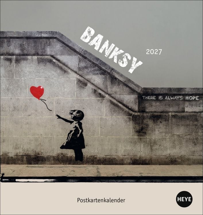 Produktbild: Banksy Postkartenkalender 2027
