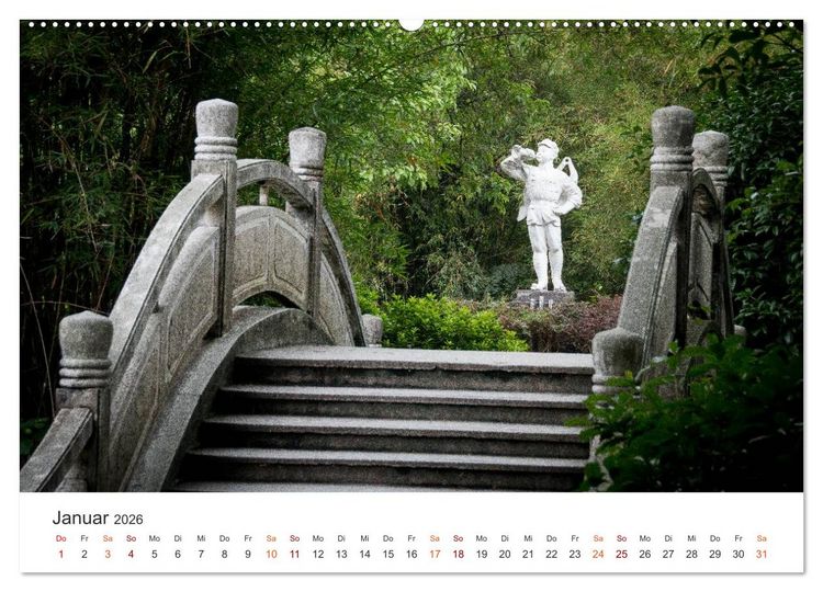 Produktbild: China - Tradition und Moderne (Wandkalender 2026 DIN A2 quer), CALVENDO Monatskalender