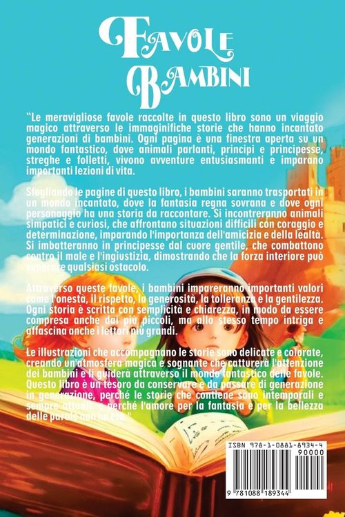 Produktbild: Favole per Bambini Una grande raccolta di favole e fiabe fantastiche. (Vol.13)