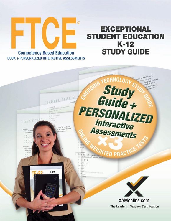 Produktbild: FTCE Exceptional Student Education K-12 Book and Online
