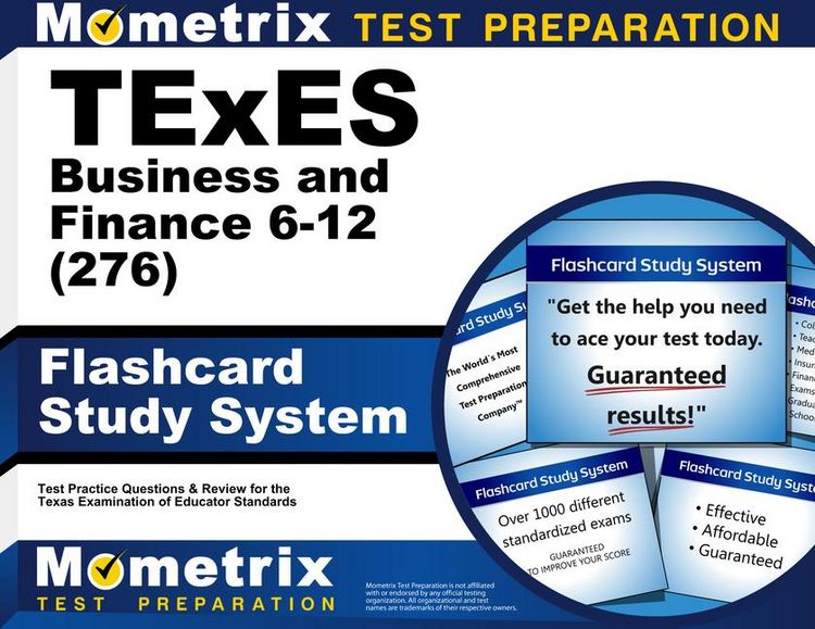 Produktbild: TExES Business and Finance 6-12 (276) Flashcard Study System