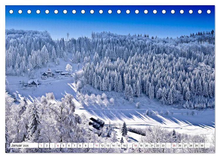 Produktbild: Sch&ouml;nes S&uuml;dwest-Deutschland Streifz&uuml;ge zwischen Rhein, Rebland und Schwarzwald (Tischkalender 2026 DIN A5 quer), CALVENDO Monatskalender