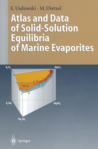 Produktbild: Atlas and Data of Solid-Solution Equilibria of Marine Evaporites