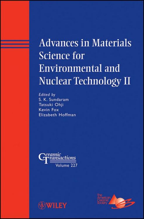 Produktbild: Advances in Materials Science for Environmental and Nuclear Technology II