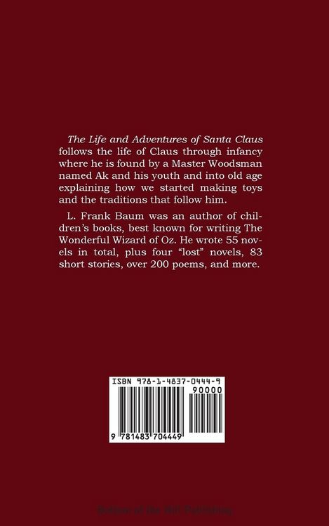 Produktbild: The Life and Adventures of Santa Claus