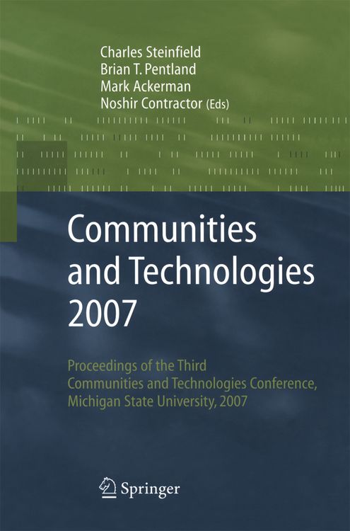 Produktbild: Communities and Technologies 2007