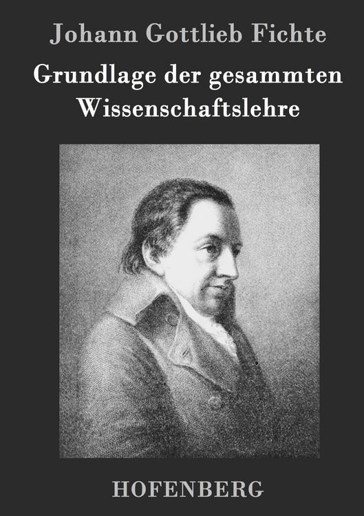 Produktbild: Grundlage der gesammten Wissenschaftslehre