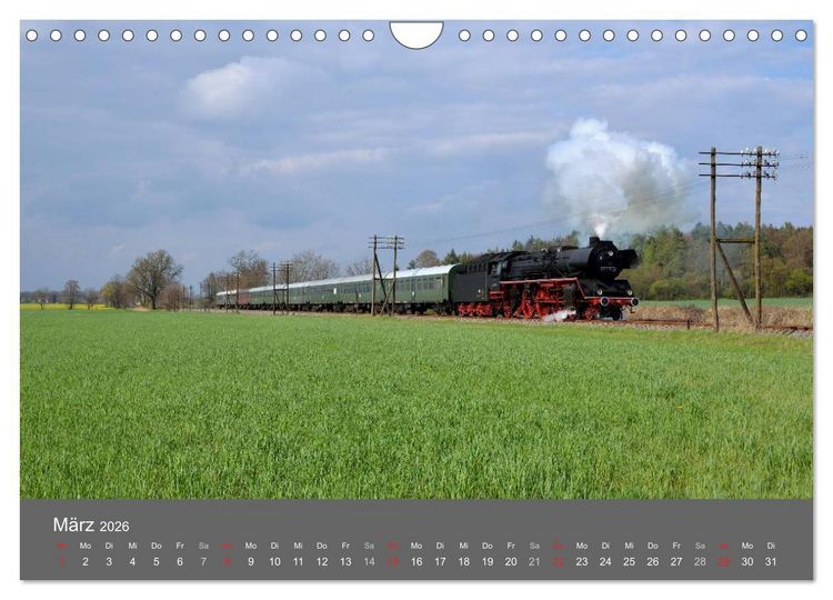 Produktbild: Eisenbahn Kalender 2026 - Oberlausitz und Nachbarl&auml;nder (Wandkalender 2026 DIN A4 quer), CALVENDO Monatskalender