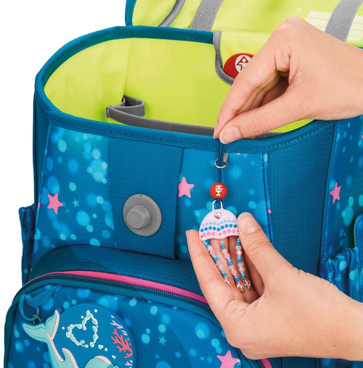 Produktbild: STEP BY STEP&reg;&nbsp;Schulrucksack-Set CLOUD 5teilig, Dolphin Azura