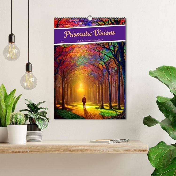 Produktbild: Prismatic Visions (Wall Calendar 2026 DIN A3 portrait), CALVENDO 12 Month Wall Calendar