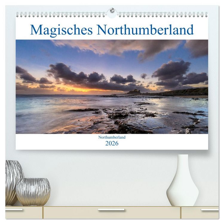 Produktbild: Magisches Northumberland (hochwertiger Premium Wandkalender 2026 DIN A2 quer), Kunstdruck in Hochglanz