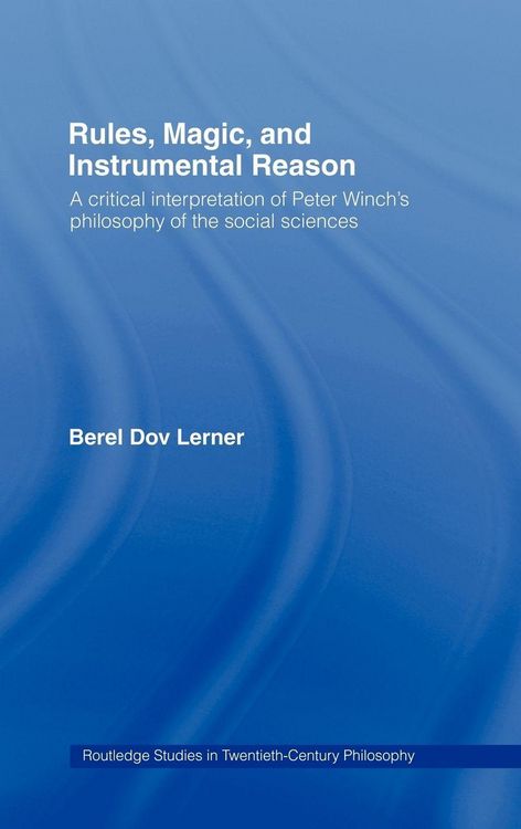 Produktbild: Rules, Magic and Instrumental Reason