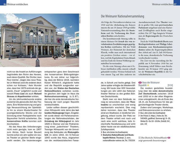 Produktbild: Reise Know-How CityTrip Erfurt und Weimar
