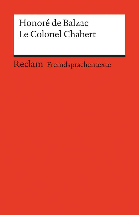 Produktbild: Balzac, H: Colonel Chabert