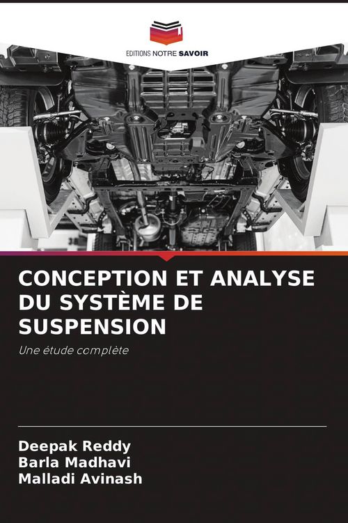 Produktbild: Conception Et Analyse Du Syst&egrave;me De Suspension