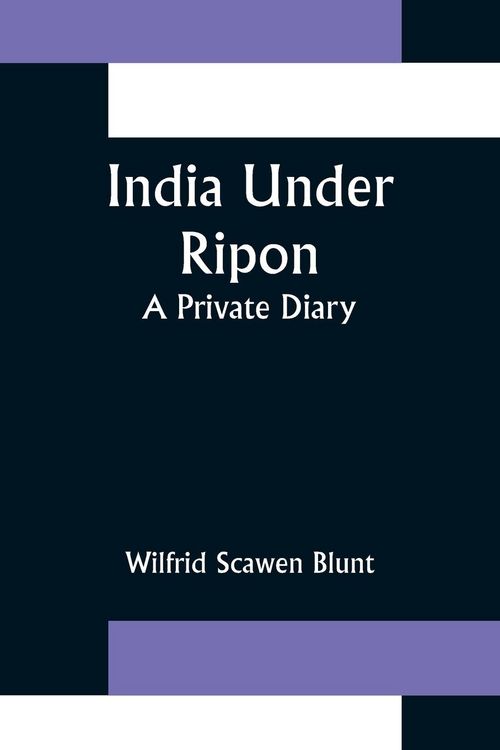 Produktbild: India Under Ripon; A Private Diary